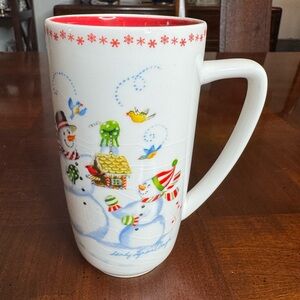 Season of Joy by Sandy Clough for Skye McGhie Holiday Snowman Mug Cup